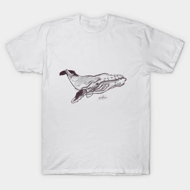 Whale T-Shirt by BeritValk